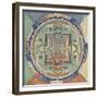 Mandala du Potala de Lhassa-null-Framed Giclee Print