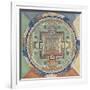 Mandala du Potala de Lhassa-null-Framed Giclee Print