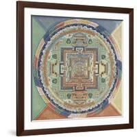 Mandala du Potala de Lhassa-null-Framed Giclee Print
