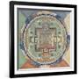 Mandala du Potala de Lhassa-null-Framed Giclee Print