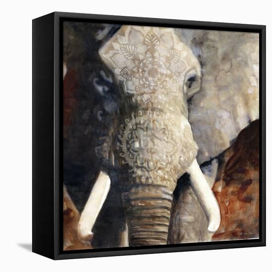 Mandala Elephant-Stellar Design Studio-Framed Stretched Canvas