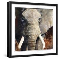 Mandala Elephant-Stellar Design Studio-Framed Art Print