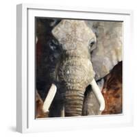 Mandala Elephant-Stellar Design Studio-Framed Art Print