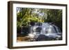 Mandala Falls Flowing in the Artificial Lake on the Mulunguzi Dam, Zomba Plateau, Malawi, Africa-Michael Runkel-Framed Photographic Print