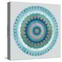 Mandala Floral - Cerulean-Sam Kemp-Stretched Canvas