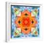 Mandala from Flower Photographs-Alaya Gadeh-Framed Photographic Print