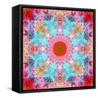 Mandala from Flowers-Alaya Gadeh-Framed Stretched Canvas