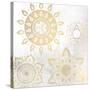 Mandala Golden 1-Kimberly Allen-Stretched Canvas