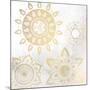 Mandala Golden 1-Kimberly Allen-Mounted Art Print