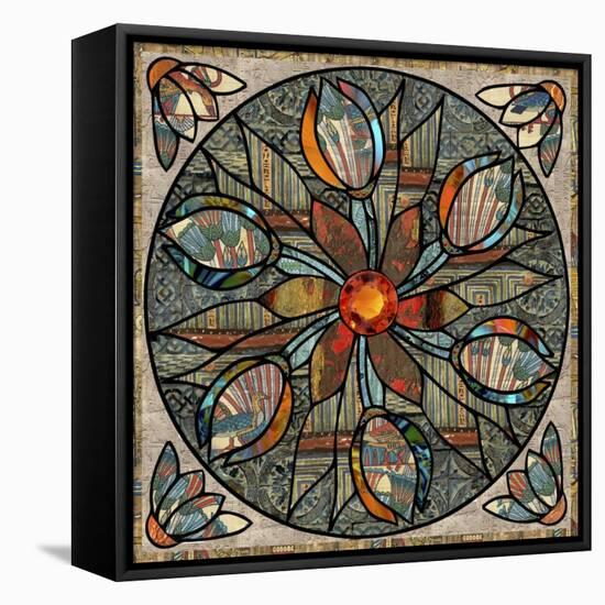 Mandala Ibis-Mindy Sommers-Framed Stretched Canvas