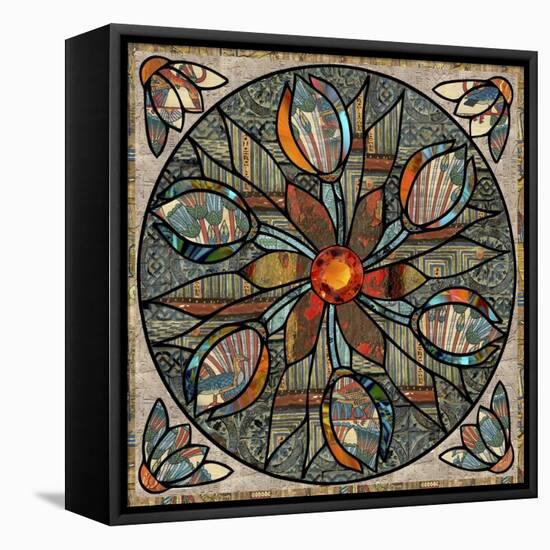 Mandala Ibis-Mindy Sommers-Framed Stretched Canvas