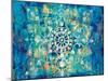 Mandala in Blue I Bright-Danhui Nai-Mounted Art Print