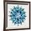 Mandala in Blue-Cat Coquillette-Framed Giclee Print