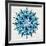 Mandala in Blue-Cat Coquillette-Framed Giclee Print