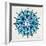 Mandala in Blue-Cat Coquillette-Framed Giclee Print