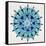 Mandala in Blue-Cat Coquillette-Framed Stretched Canvas