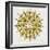 Mandala in Gold-Cat Coquillette-Framed Giclee Print