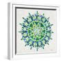 Mandala in Green-Cat Coquillette-Framed Premium Giclee Print