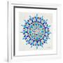 Mandala in Navy and Gold– Cat Coquillette-Cat Coquillette-Framed Giclee Print