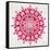 Mandala in Pink and Gold-Cat Coquillette-Framed Stretched Canvas