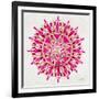 Mandala in Pink and Gold-Cat Coquillette-Framed Giclee Print