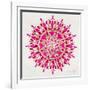 Mandala in Pink and Gold-Cat Coquillette-Framed Giclee Print