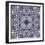 Mandala: Indian Decorative Pattern-Katyau-Framed Art Print