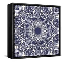 Mandala: Indian Decorative Pattern-Katyau-Framed Stretched Canvas