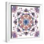 Mandala Meditation IV-Melissa Wang-Framed Art Print