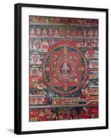 Mandala of Amoghapasa-null-Framed Giclee Print