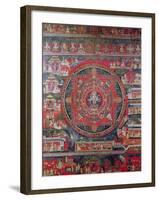 Mandala of Amoghapasa-null-Framed Giclee Print