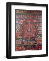 Mandala of Amoghapasa-null-Framed Giclee Print