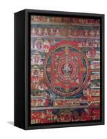 Mandala of Amoghapasa-null-Framed Stretched Canvas