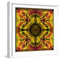 Mandala of Day and Night-Alaya Gadeh-Framed Photographic Print