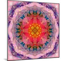 Mandala of Flower Photographies-Alaya Gadeh-Mounted Photographic Print