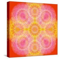 Mandala of Flower Photographies-Alaya Gadeh-Stretched Canvas