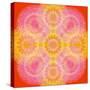 Mandala of Flower Photographies-Alaya Gadeh-Stretched Canvas