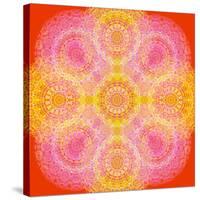 Mandala of Flower Photographies-Alaya Gadeh-Stretched Canvas