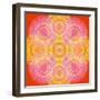 Mandala of Flower Photographies-Alaya Gadeh-Framed Photographic Print