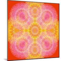 Mandala of Flower Photographies-Alaya Gadeh-Mounted Photographic Print