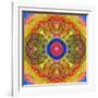 Mandala of Flower Photographies-Alaya Gadeh-Framed Photographic Print