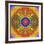 Mandala of Flower Photographies-Alaya Gadeh-Framed Photographic Print