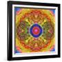 Mandala of Flower Photographies-Alaya Gadeh-Framed Photographic Print