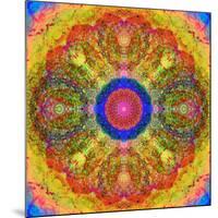 Mandala of Flower Photographies-Alaya Gadeh-Mounted Photographic Print