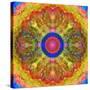 Mandala of Flower Photographies-Alaya Gadeh-Stretched Canvas