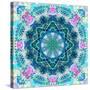 Mandala of Flower Photographies-Alaya Gadeh-Stretched Canvas