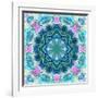 Mandala of Flower Photographies-Alaya Gadeh-Framed Photographic Print