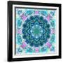 Mandala of Flower Photographies-Alaya Gadeh-Framed Photographic Print