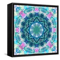 Mandala of Flower Photographies-Alaya Gadeh-Framed Stretched Canvas