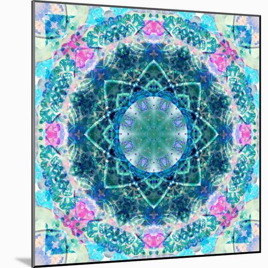 Mandala of Flower Photographies-Alaya Gadeh-Mounted Photographic Print